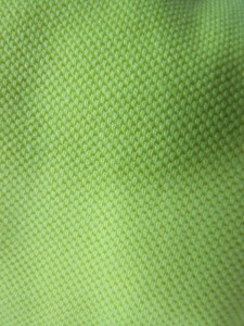 ผ้ายืดโปโลสีเขียวอ่อน